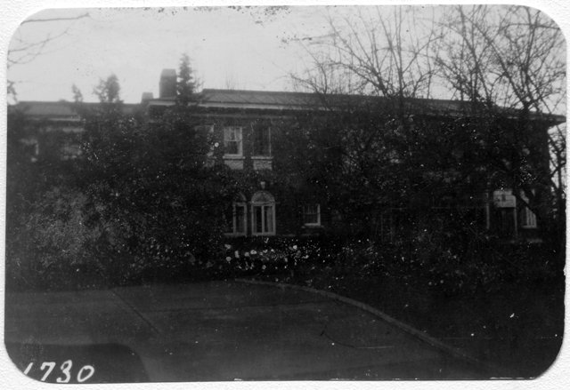 McCleary Mansion historic photograph from 1939